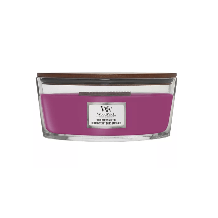 WoodWick Wild Berry & Beets - Ellipse Jar